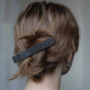 [장폴클라리쎄]빅 큐빅 악어 집게핀 JP-22-063CC