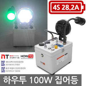 하우투 집어등 100W LED 낚시 갈치 호래기 볼락 써치 라이트 랜턴 램프 낚시용품 작업 SH-H100W-282C