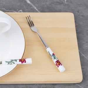 [블룸엣홈] 야생화 도자기 티포크 5P세트