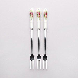 [블룸엣홈] 황실장미 스네이크 롱포크 3P세트