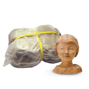 도너랜드 조소찰흙 10kg 옹기토 점토 찰흙 공예 만들기 도자기 도예 재료 조소용 학습용