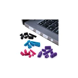 핸셀 노트북 PC 포트 다용도 C타입 USB 실리콘 먼지 마개 보호 캡 세트