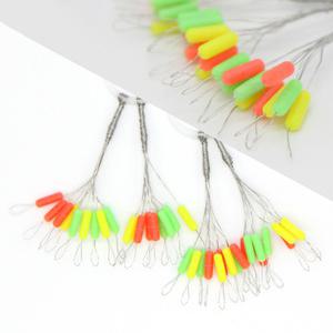 찌멈춤고무 컬러 낚시 일자형 고탄성 찌고무 스토퍼