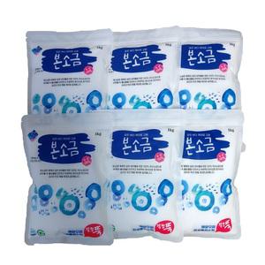 엘지 LG 식기세척기 세제 한주본소금1kg x 6개