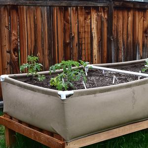 텃밭배드 베란다텃밭 대형 사각 부직포화분 조립식 옥상 베란다 화분