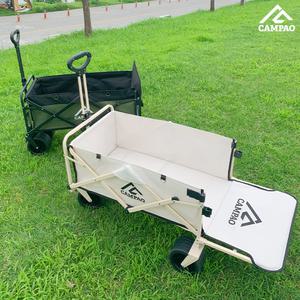 캠파오 웨건 광폭타이어 대형 접이식 캠핑 웨건 카트 수레