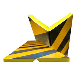 반사지 V컷팅 코너보호대 주차장 쿠션 기둥보호 세이프가드 접착식