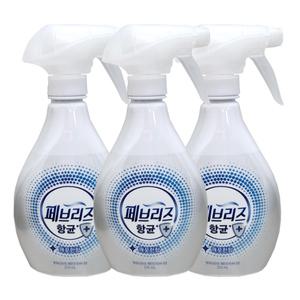 페브리즈 항균플러스 깨끗한향 섬유탈취제 370ml X 3개 / 용기형