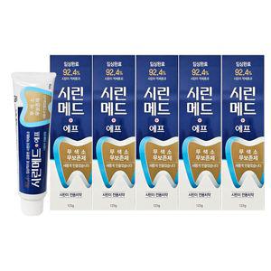 시린메드 에프 시린이 전용치약 125g x 5개  / 시린메드F 시린메드치약