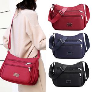 데일리 여성 크로스백 숄더백 미니백 핸드백 여자 여행용 크로스 가벼운 가방 나일론 방수 휴대폰 캐주얼