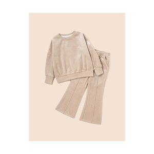 [매장정품] 빈폴 키즈 BI4941G02A 골벨로아 여아 스웨트 세트 베이지 566463