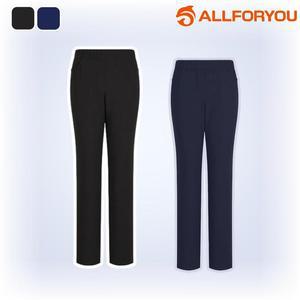 올포유 슬랙스 가을바지 밴딩팬츠 간절기 여성