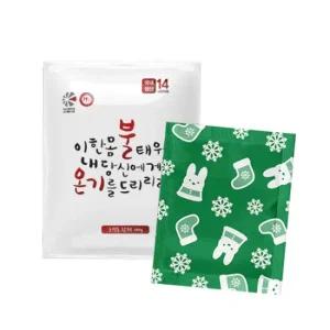 국내생산 불온기 포켓핫팩 손난로 캠핑 등산 100g 80팩