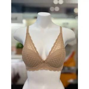 [갤러리아] barbara 스킨 도트레이스 노와이어 풀컵브라 ABR4928-SK