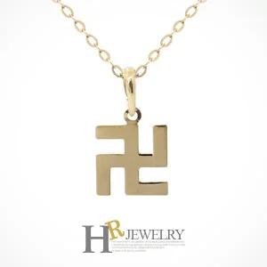 [호림쥬얼리]14K정.품)깜찍)심플(HR)14K 리틀부타 만자 펜던트(NO.493)