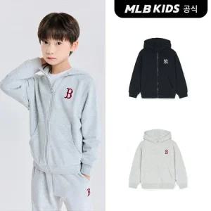 [택가89000원][MLB키즈]베이직 스몰로고 후드 집업 (2color)7AHDB0251-SET