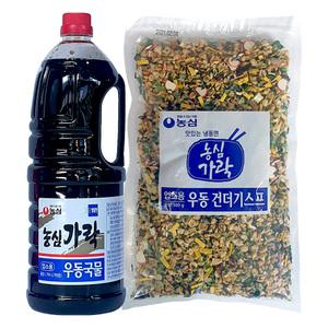 농심가락 업소용 우동 국물 1.794L + 우동 건더기스프 500g