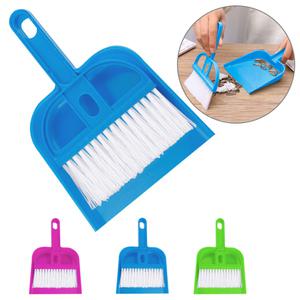 청소세트 (칼라 미니 방비세트 A타입-색상임의) 빗자루 쓰레받기 쓰레받이 미니 방비