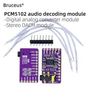 인터페이스 I2S PCM5102A DAC 디코더 GY-PCM5102 CJMCU-5102 플레이어 라즈베리 파이 PHAT 포맷 디지털 오