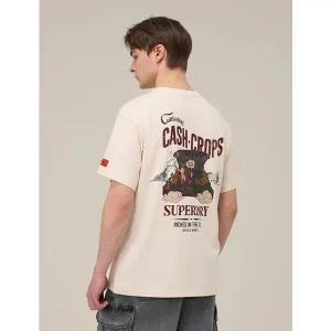 SUPERDRY 슈퍼드라이 유니 크롭 티셔츠 (SDUISCP41) 194537