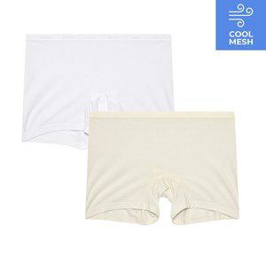 [수아팜] 주니어 여아 쿨 메쉬 드로즈 2매