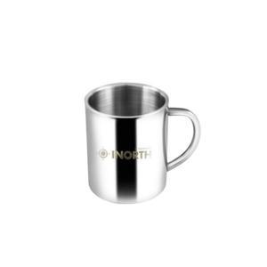 스텐 이중 머그컵 300ml 1개 양치컵 스텐머그컵