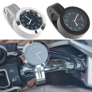 오토바이 방수 핸들 바 야광 시계 알루미늄, Cb400sf 베스파 Gts 우랄 야마하 Mt 07 혼다 디오용, 22mm