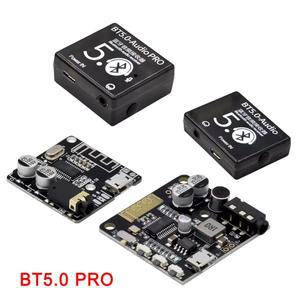 호환 BT5.0 프로 블루투스 오디오 리시버 보드 MP3 무손실 디코더 무선 스테레오 음악 모듈 케이스 포함