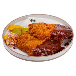 [얌얌마켓] 청정원 추억의 경양식 돈까스 1kg 겉박속촉 국내산 통등심(아이스박스 포함)