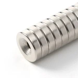 원형 자석 베이스 사라 마그넷 20개입 머리 홀 도넛 링 붙이는 네틱