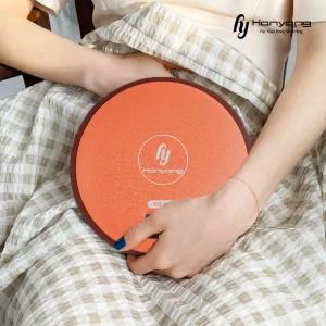 한양 충전식 황토볼 전기 복부 돌 온열 생리통 찜질기 2세대