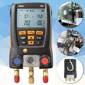 TESTO 550S 557S 549 냉동 디지털 05631550 세트 측정기 매니폴드 도구 압력 HVAC 전기