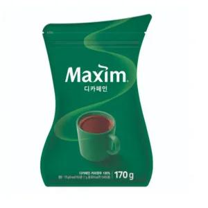 맥심 디카페인 리필 170g 4개