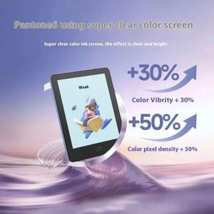 ebook리더기 Moaan Pantone6 컬러 전자책 에어 스마트 리더 6인치 Ink 스크린 300 150PPI 안드로이드 11 4GB RAM 64GB ROM 태블릿