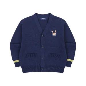 [롯데백화점]캉골 루 심볼 니트 가디건 RA 0001 네이비 ARACCD00010NV