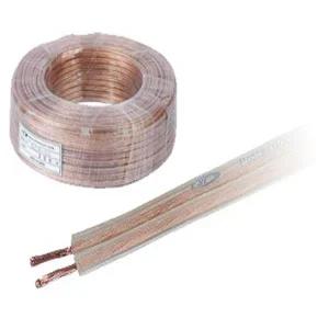 스피커 케이블 SCB-50/SCB-50/50P, 1.25mm * 2C/메인 및 보조시스템 연결용/ 100m 릴 / E&W / 이더블유디