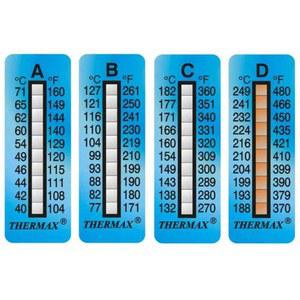 테이프 변화 써머 그리드 접착식라벨 8칸B 써머테이프 비가역성 온도스티커 THERMAX 가역성 71 110