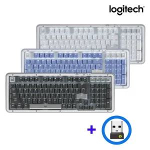 로지텍 코리아 ALTO KEYS K98M 무선 블루투스 기계식 키보드+볼트 수신기 한글자판