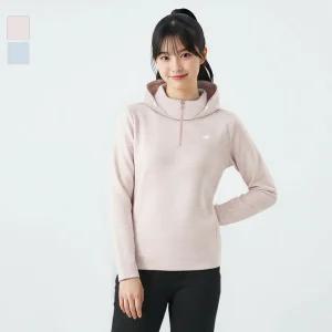 웨스트우드 여성 후드 스트라이프 집업 티셔츠_WN4WTTS334