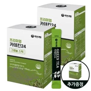 힐링 프리미엄 카테킨24 천태산 녹차추출물분말, 20g(50포), 3개