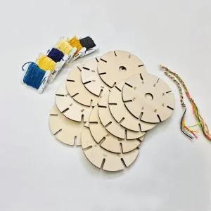 [오노마] ONM 매듭공예 DIY 팔찌 만들기 8슬롯 원형틀 10