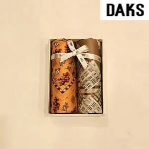 닥스손수건 DK71 남녀2매 나염 손수건 세트
