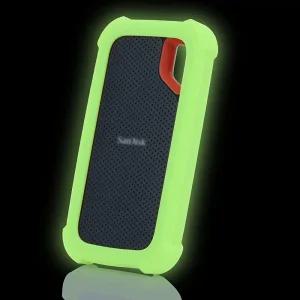 LEFXMOPHY 샌디스크 익스트림 V2 500GB 1TB 2TB 휴대용 외장 SDSSDE61 SSD용 E61 커버 케이스 교체 - 최대