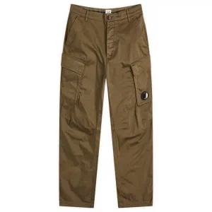 CP COMPANY 25 Stretch Sateen Loose Cargo Pants (18CMPA166A 005694G 683) (스트레치 새틴 루즈 카고 팬