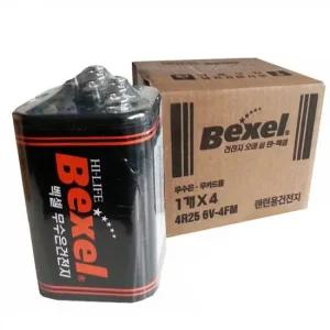 벡셀 6V 랜턴용건전지 4R25 4FM 후레쉬 랜턴건전지 사각건전지 후래쉬 배터리