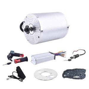 초카키 36V 모터 키트 1000W 5.7N.M 전기 더트 바이크 모터-27.7A 스쿠터 3100RPM 고 카트 모터, 브래킷 없음, 키 풋 페달이 있는 후진 자전거 스로틀