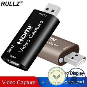 HD 4K 1080p 비디오 캡처 카드 USB 2.0 게임 그래버  PS3 DVD 노트북 PC 라이브 스트리밍용