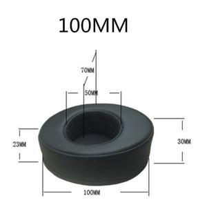소니 헤드폰용 프리미엄 단백질 가죽 이어패드 레이저 컵 소프트 메모리 폼 80mm 100mm 110mm