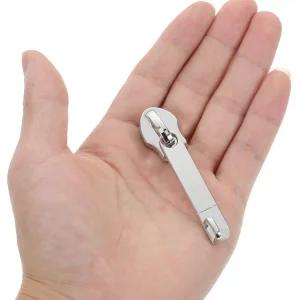 금속 4pcs 폭발 교체 슬라이더 배낭 고정 가방 수예용품 수하물 지퍼 도구