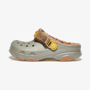 매장정품 CROCS 크록스 올터레인 라인드 클로그 - ELEPHANT CRS207936 649859